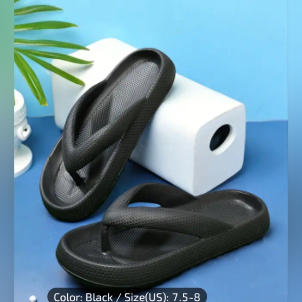 🆕 Women's Black Flip Flops